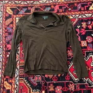 Ralph Lauren ribbed long sleeve sweater